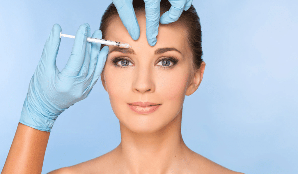 عملية تجميل الوجه بالبوتكس