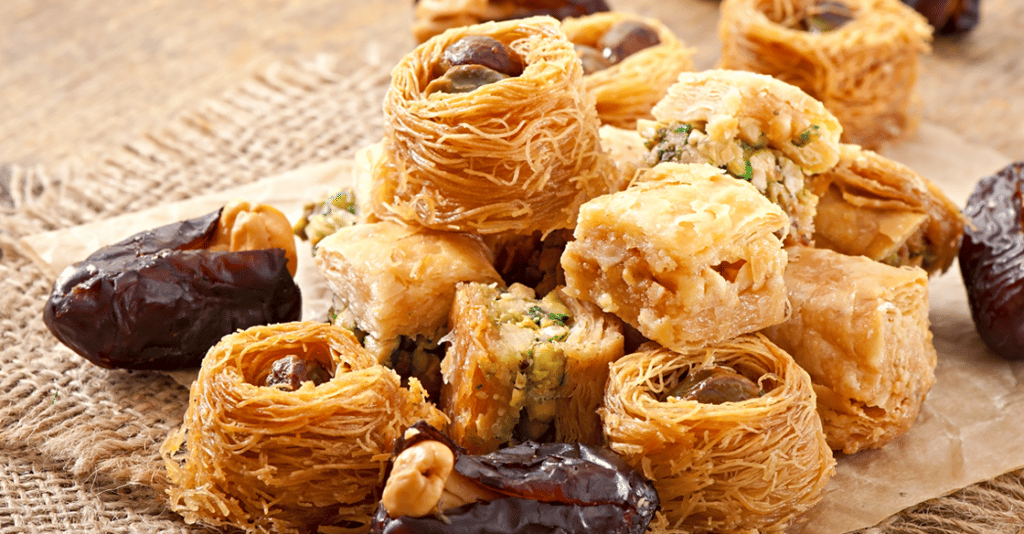 أنواع حلويات رمضان