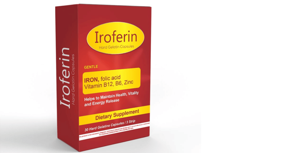 دواعي استخدام كبسولات ايروفيرين (Iroferin capsules)